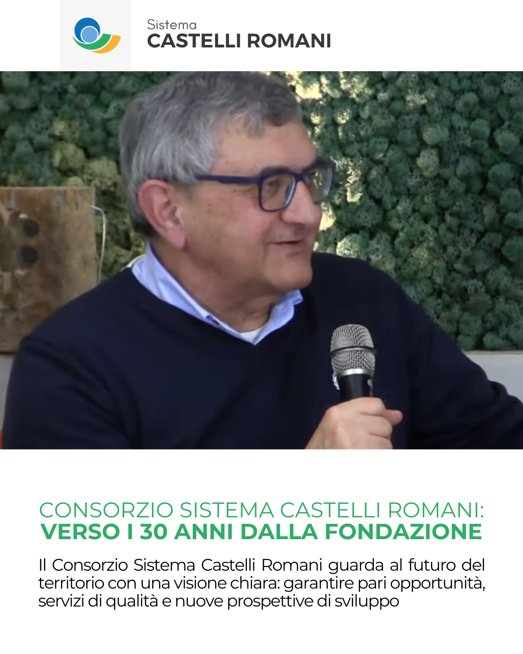 Trentennale SCR Castelli Romani - Presidente Righi